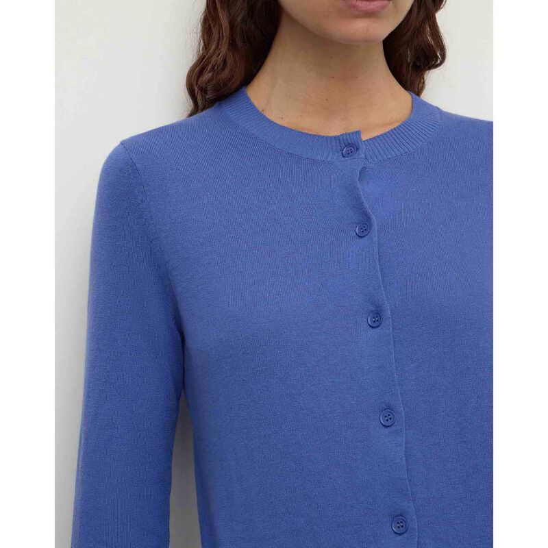 Assembly Label Orina Cotton Cashmere Cardigan New Blue image number 2